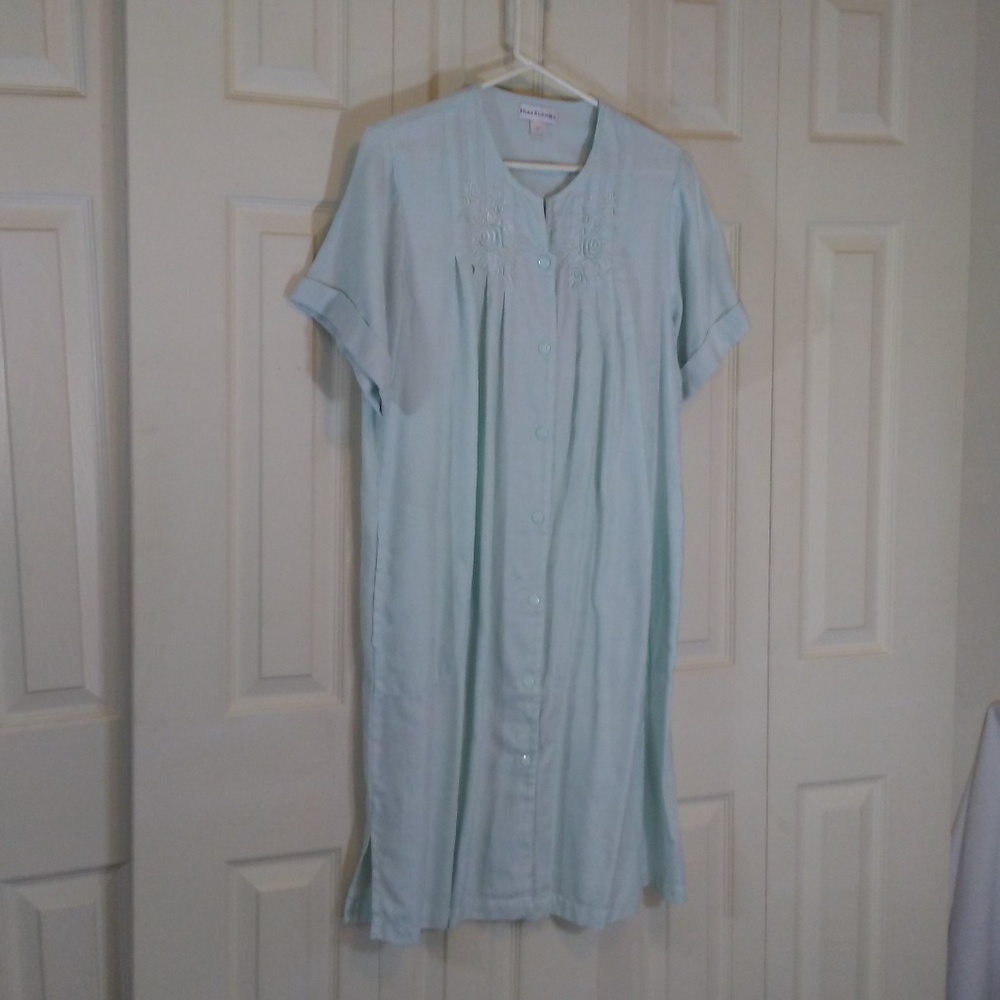 MIss Elaine Light Robin Egg Blue Robe